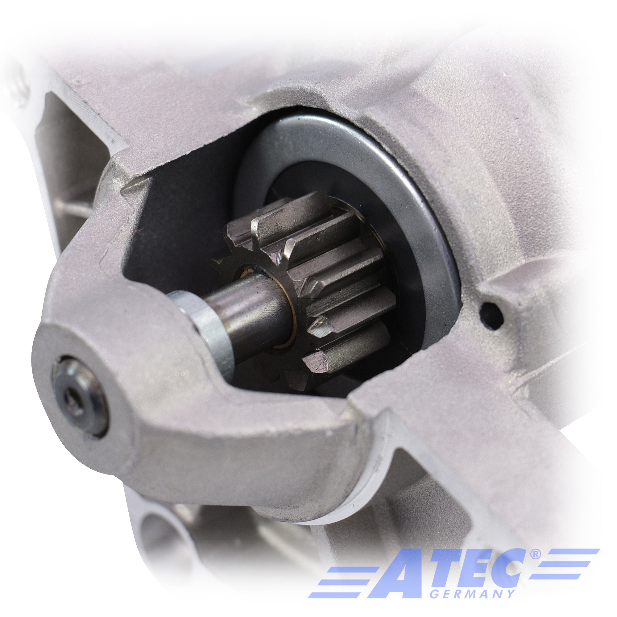 ATEC ANLASSER STARTER 1,7 KW MIT REDUKTIONSGETRIEBE NEU NEUTEIL 32089812