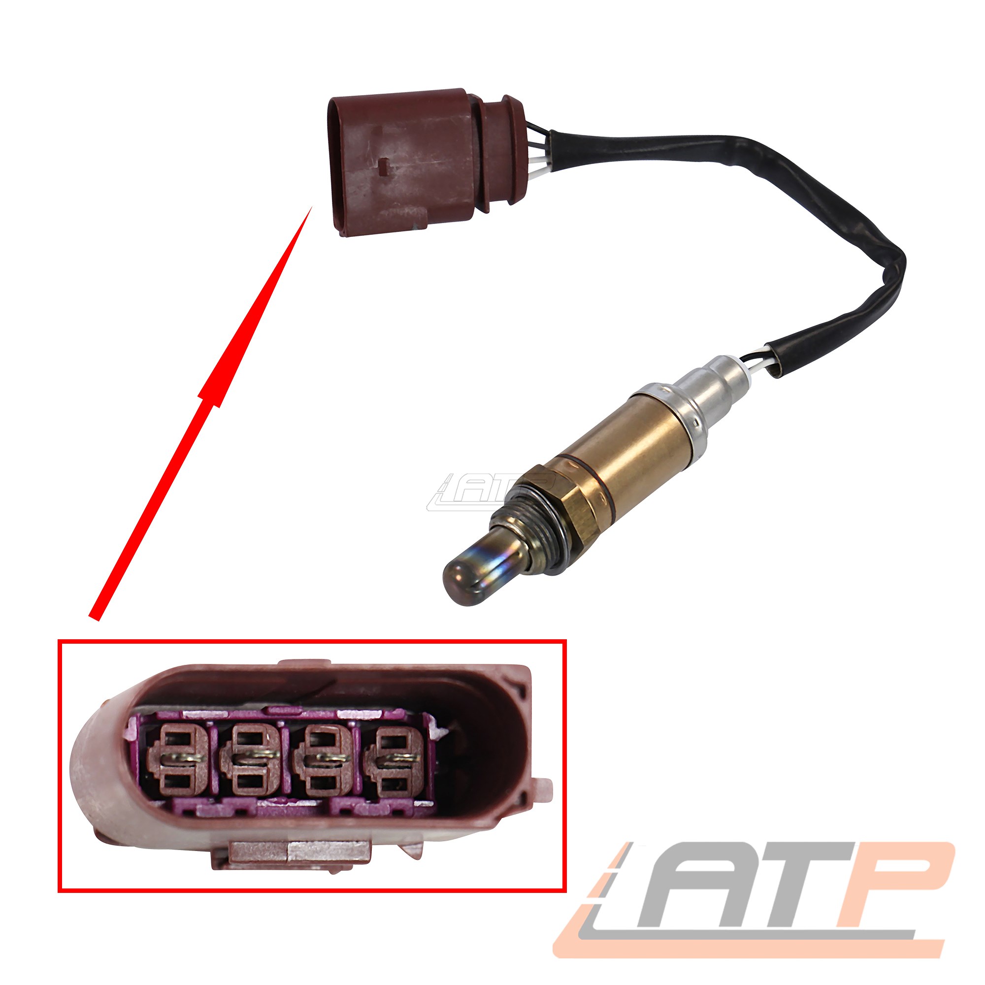 Sonda LAMBDA DI DIAGNOSTICA sonda benzina SKODA FABIA 1 6y 2 54 1.2 BJ 01-14