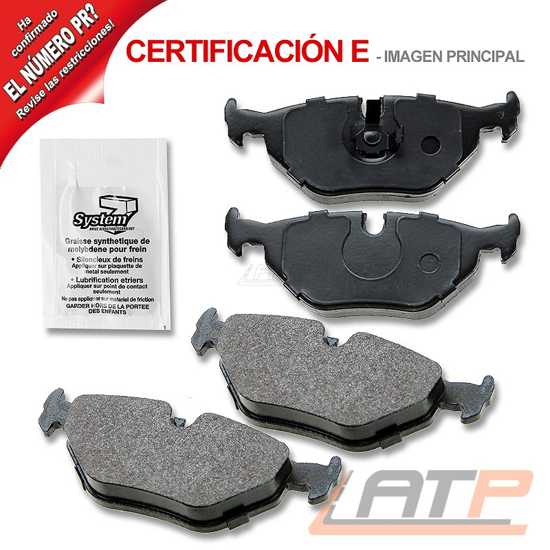SATZ BREMSBELÄGE VORNE VW LUPO 6X 6E 1.2 TDI 3L BJ 99-05