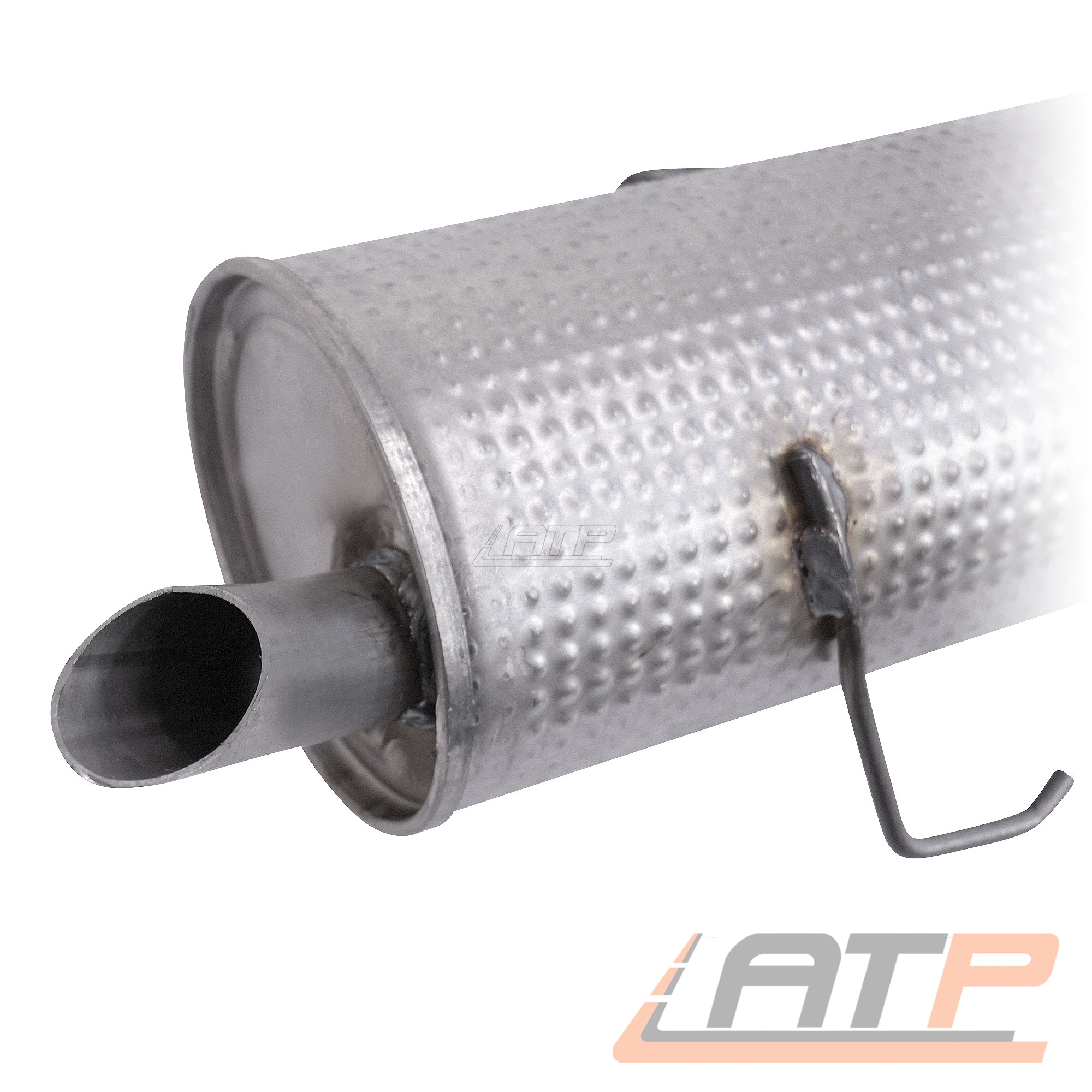 1x ENDSCHALLDÄMPFER AUSPUFF SCHALLDÄMPFER FÜR CITROEN SAXO 1.1 SX 1.4 VTS 00-03