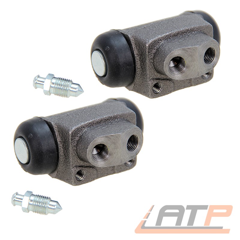 Ateoriginal 2 tambores bremsbackensatz topkit premontado atrás