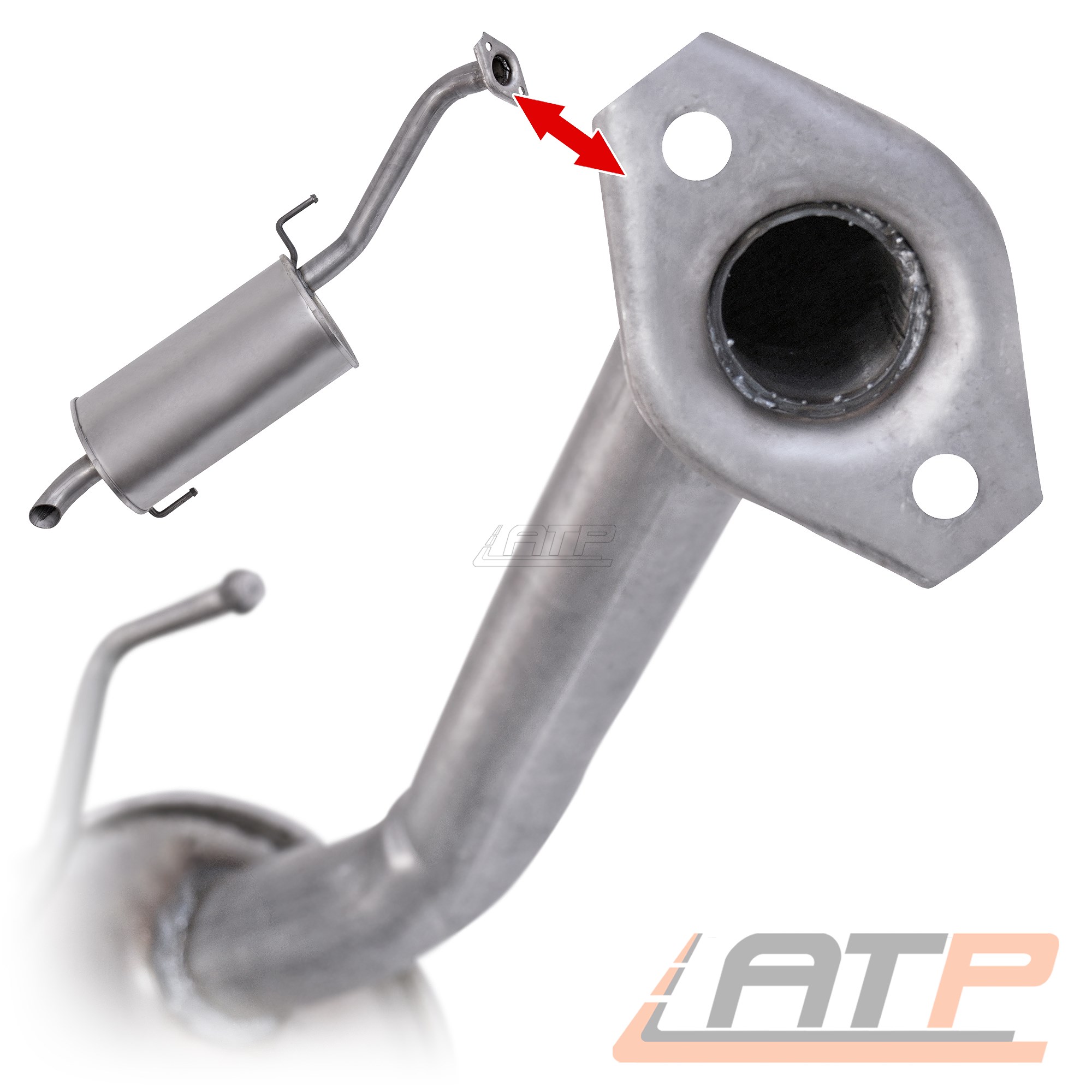 Endschalldämpfer Silencieux pour NISSAN NOTE 1.4 BJ 09-12