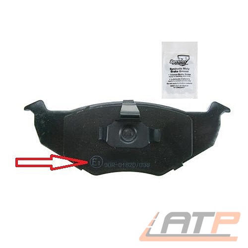 BREMSENSATZ BREMSENSET BREMSENKIT BREMSE BREMSEN SATZ SET KIT HINTEN 31734392
