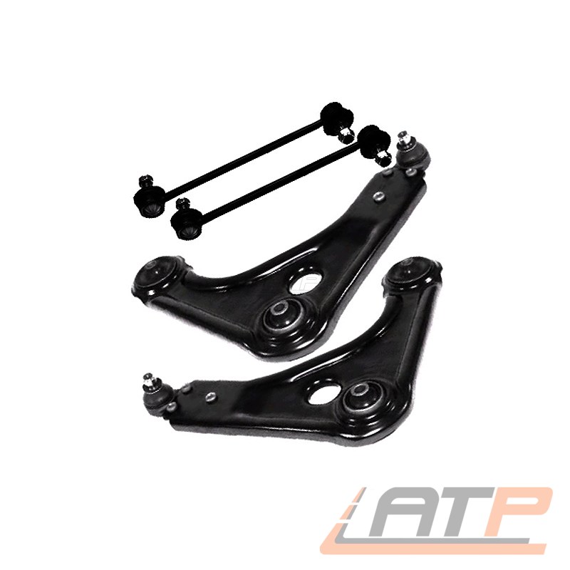 2X QUERLENKER 2X KOPPELSTANGE FORD KA R8 AB BJ 98 MIT SERVOLENKUNG