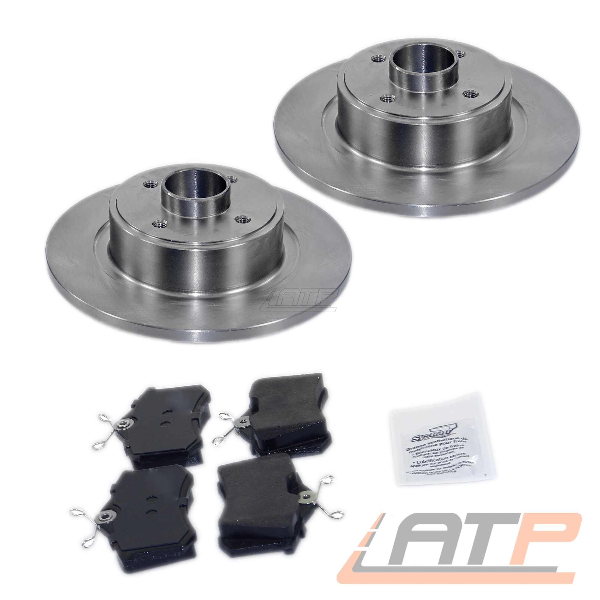 RADLAGER HINTEN VOLL Ø270 RENAULT MEGANE 2 GRANDTOUR BREMSSCHEIBEN+BREMSKLÖTZE