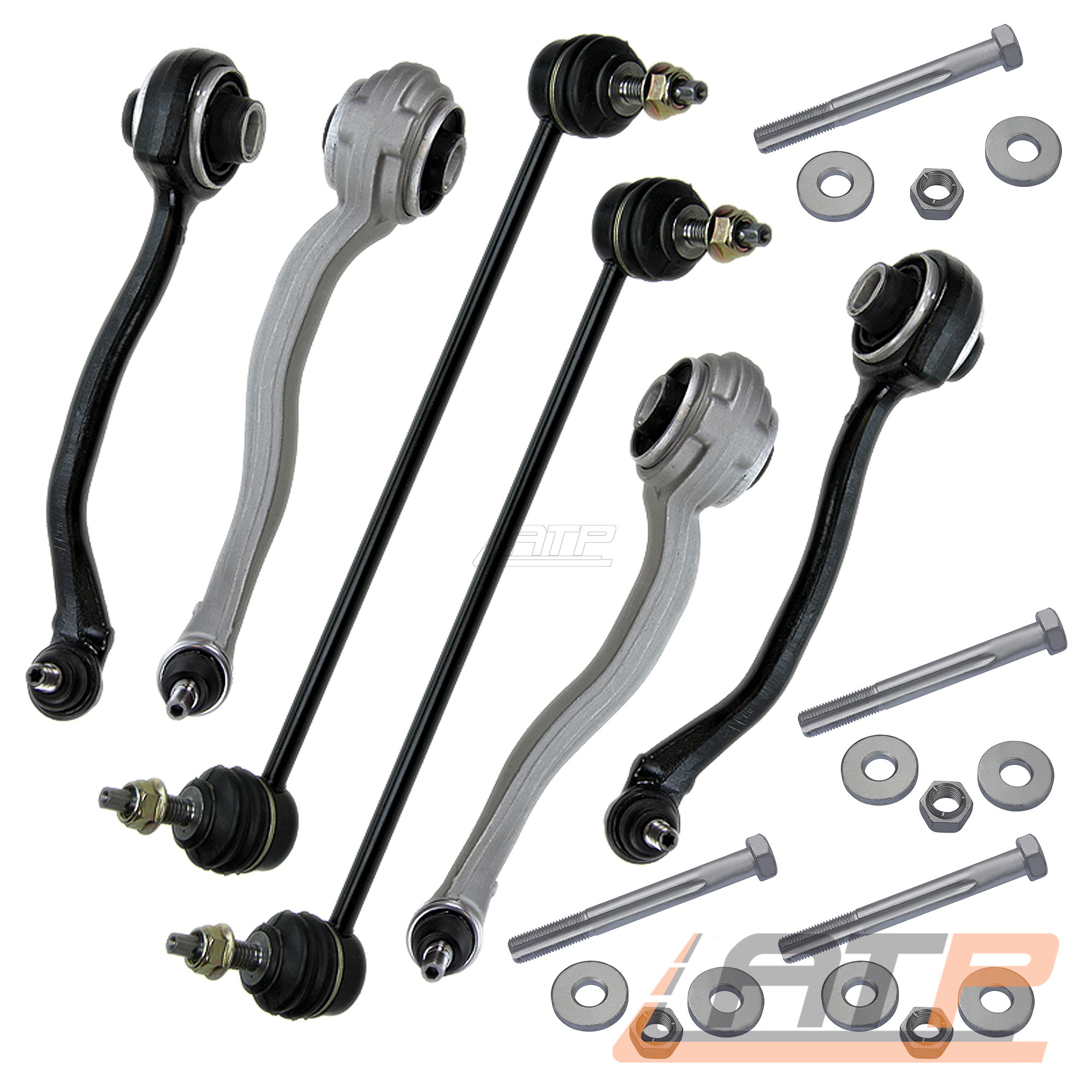 SATZ 4x QUERLENKER 2x KOPPELSTANGE VORNE MERCEDES BENZ C-KLASSE W203 S203 CL203