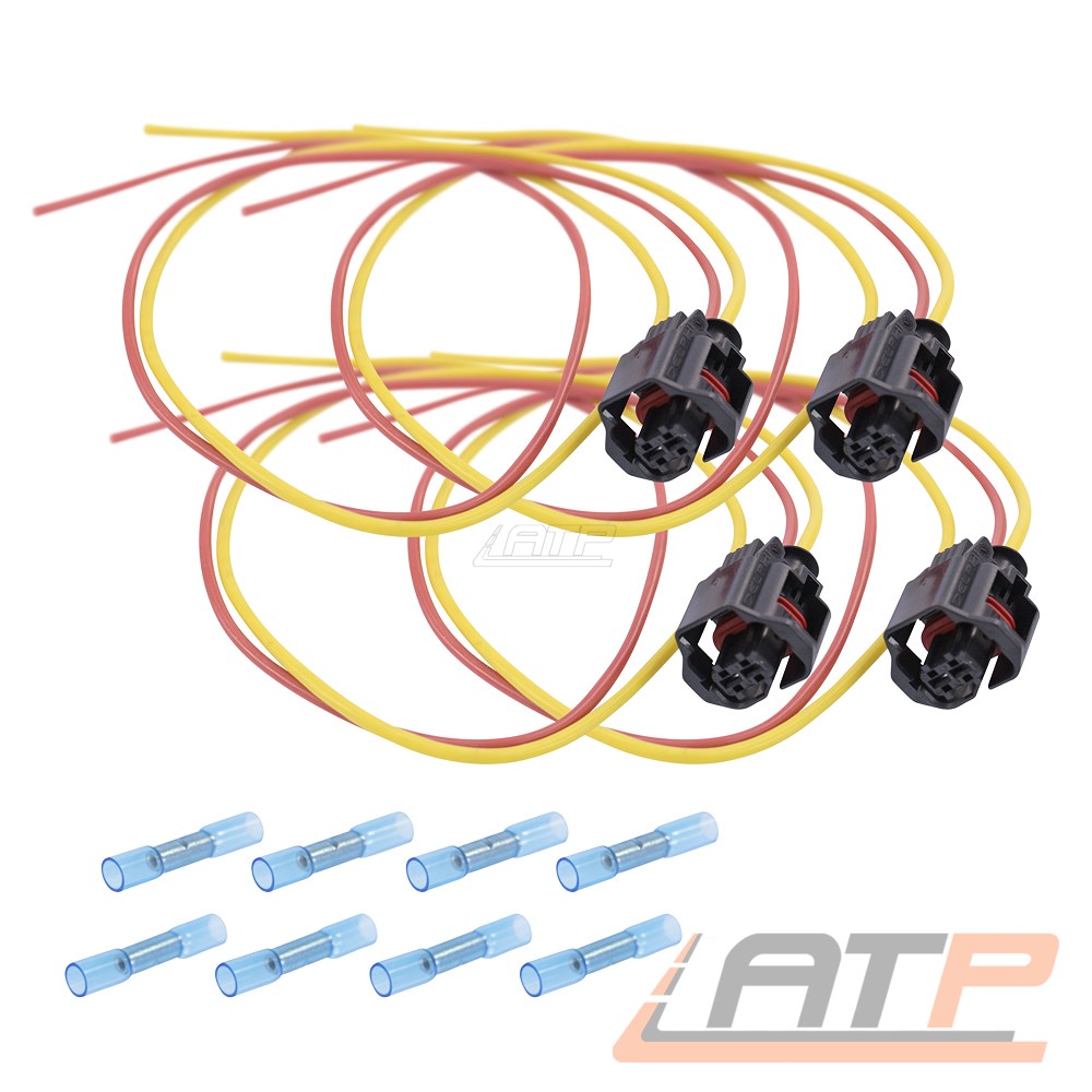 4x REPARATURSATZ KABEL STECKER EINSPRITZDÜSE 32036207 eBay