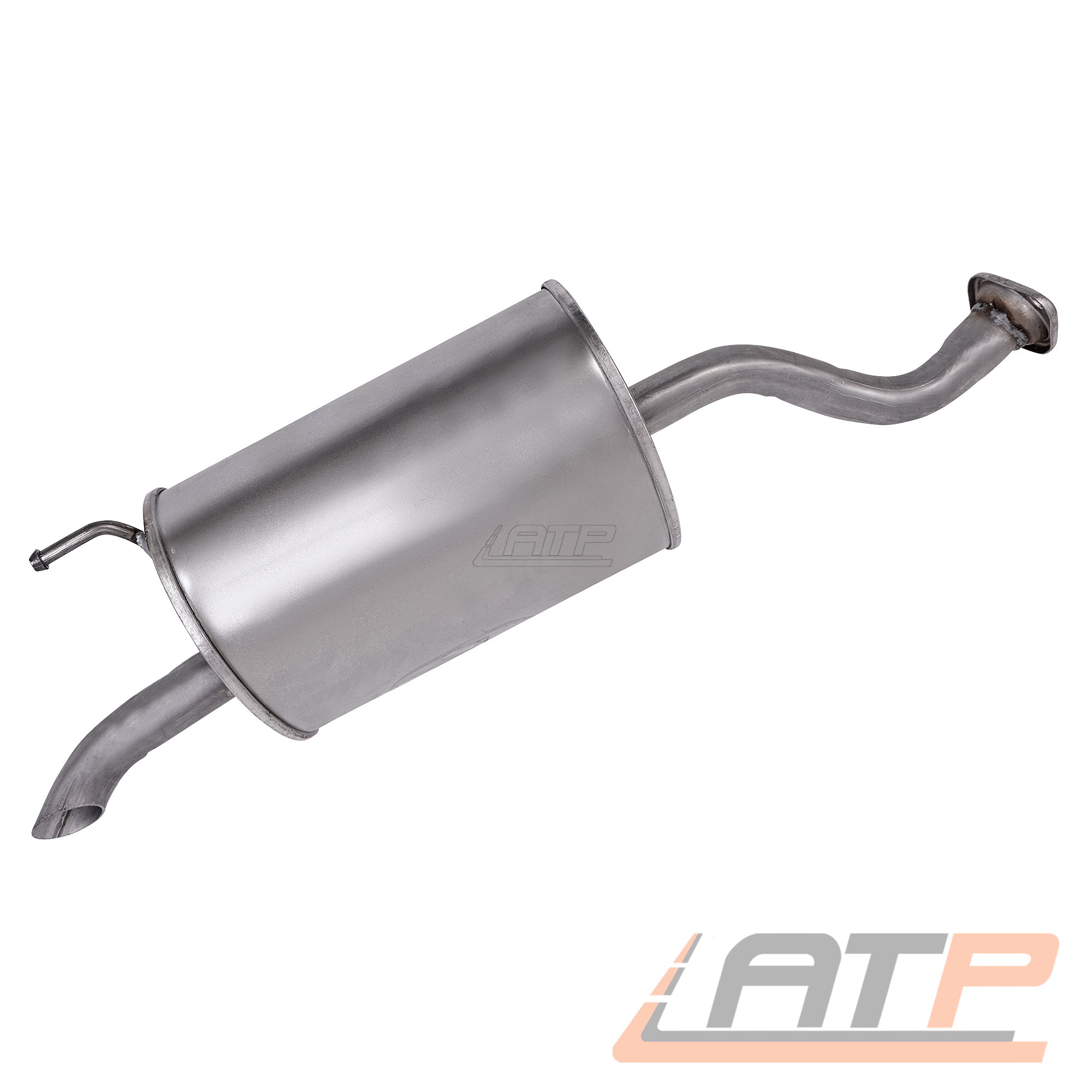1x endschalldämpfer escape silenciador para honda jazz 2 DG 1.2 DSI 1.3 02-07