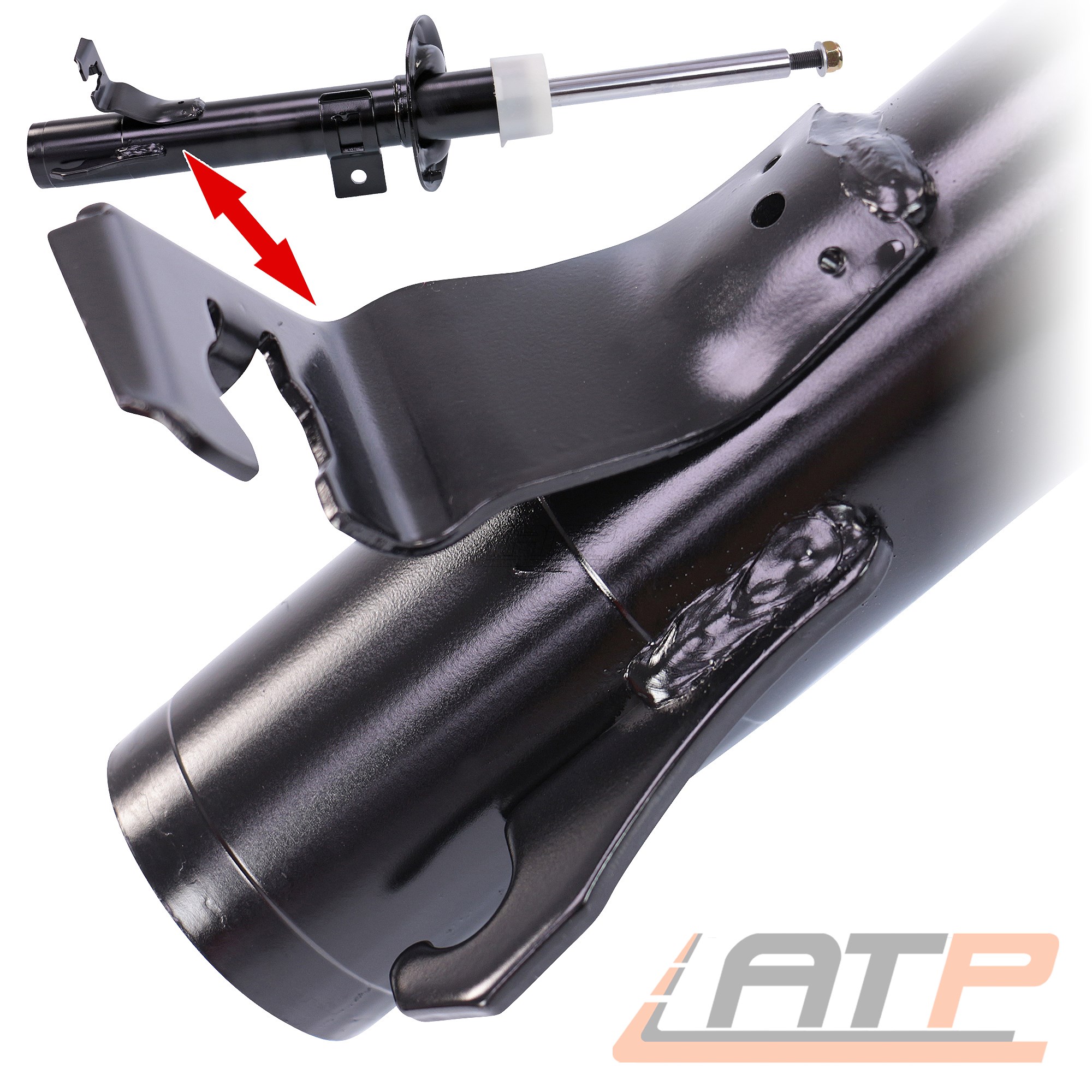2x STOßDÄMPFER DÄMPFER FEDERBEIN VORNE GAS MAZDA 2 DY BJ 04.03-12.03