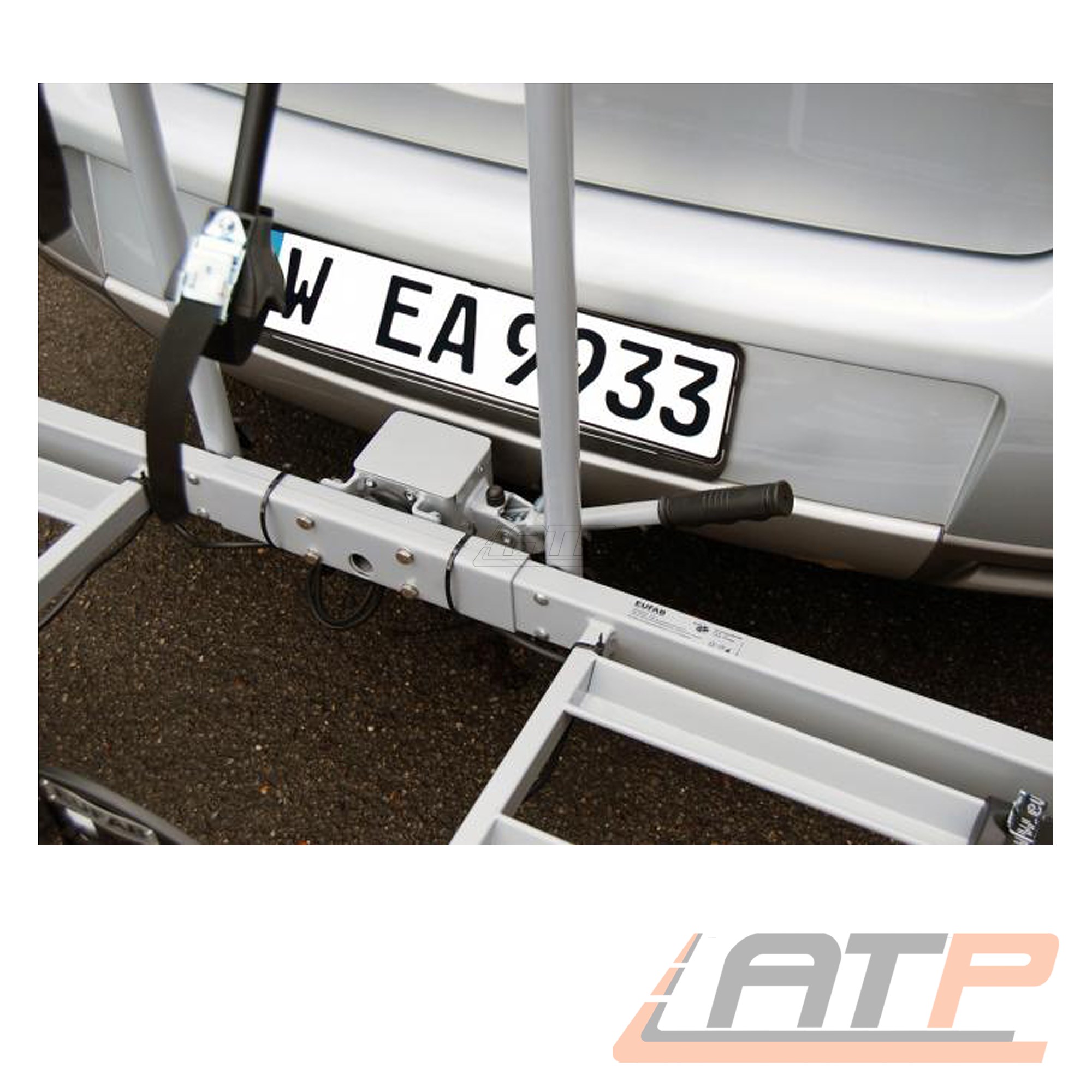 EUFAB SCHNELLVERSCHLUSS FAHRRADTRÄGER KUPPLUNGSTRÄGER AHK BIKE TWO 31864536