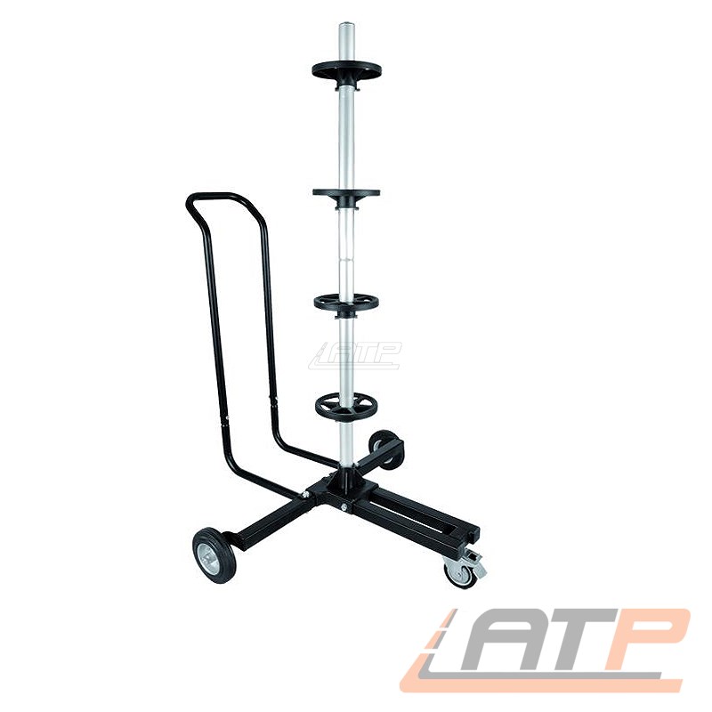 Supporto PNEUMATICI pneumatici cerchi albero gomme pneumatici supporto carrello mobile alluminio 225mm