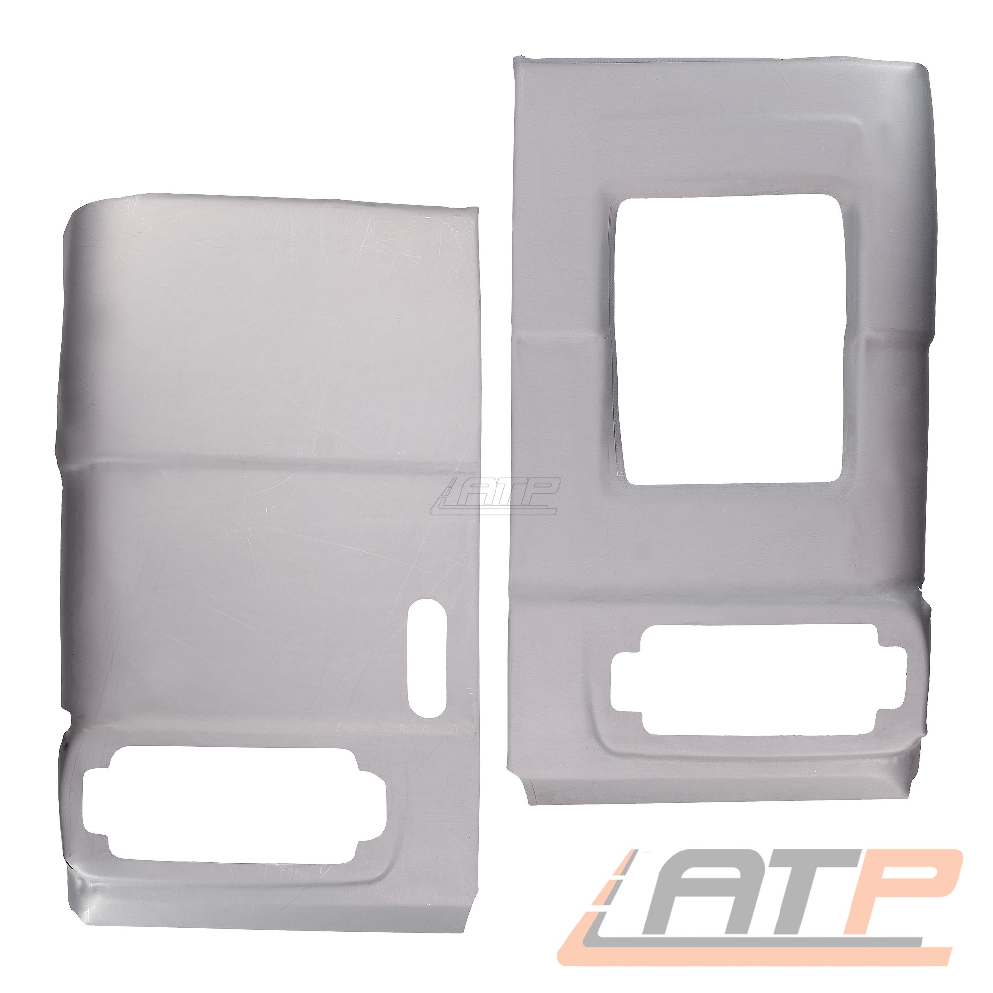 derecha inferior parte cuadrada 32283731 2x Heck pared de chapa de reparación trasera izquierda