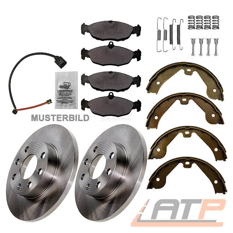 BREMSENSATZ BREMSENSET BREMSENKIT BREMSE BREMSEN SATZ SET KIT HINTEN 31734392