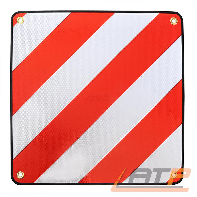 Warntafel italia rojo-blanco aluminio 50x50cm cargas especiales caravanas 31804677