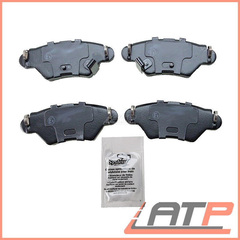 Car Parts BRAKE PADS REAR LEFT RIGHT OPEL VAUXHALL ASTRA MK 4 G 2X
