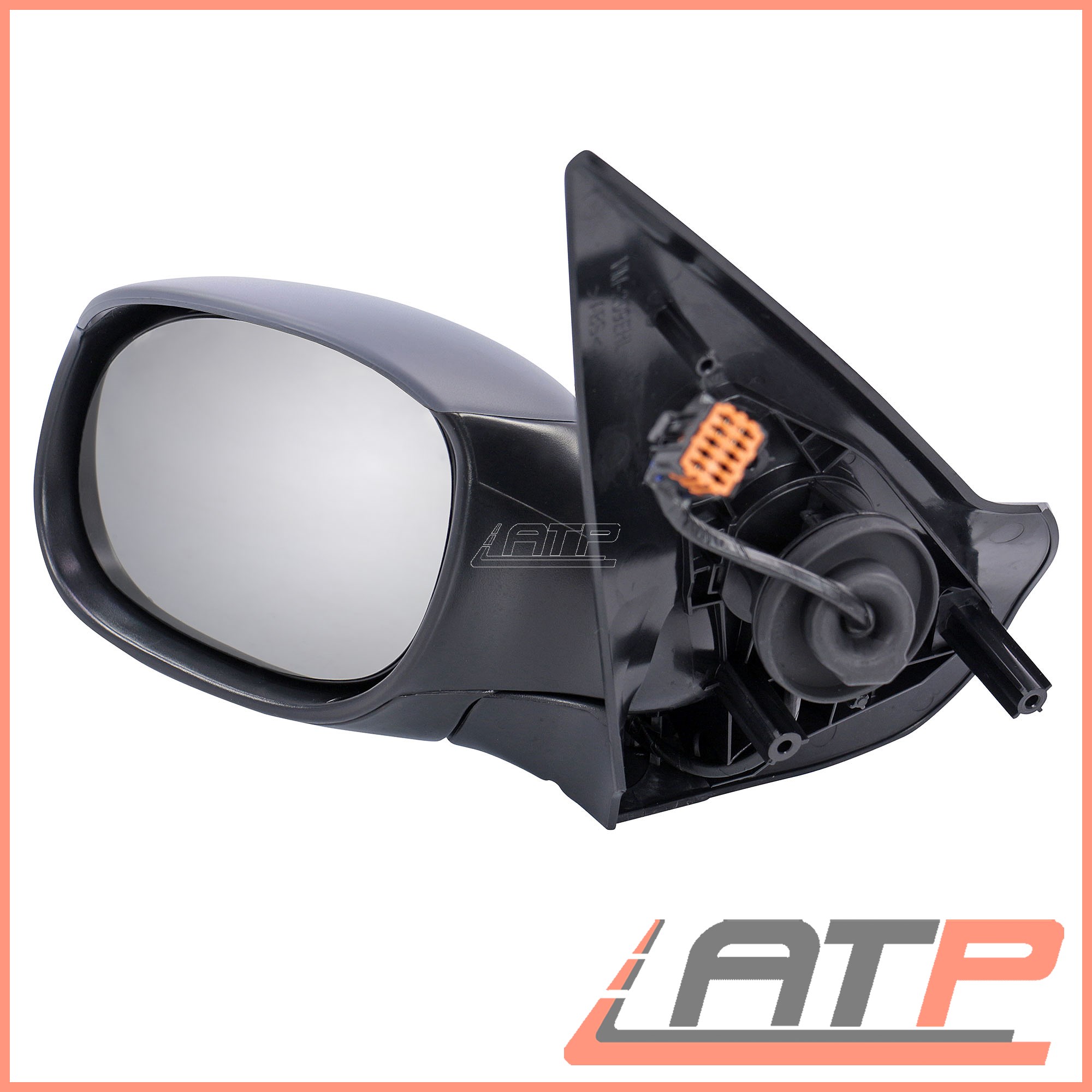 WING MIRROR LEFT ASPHERICAL PRIMED HEATED ELECTRIC PEUGEOT 206 CC 00