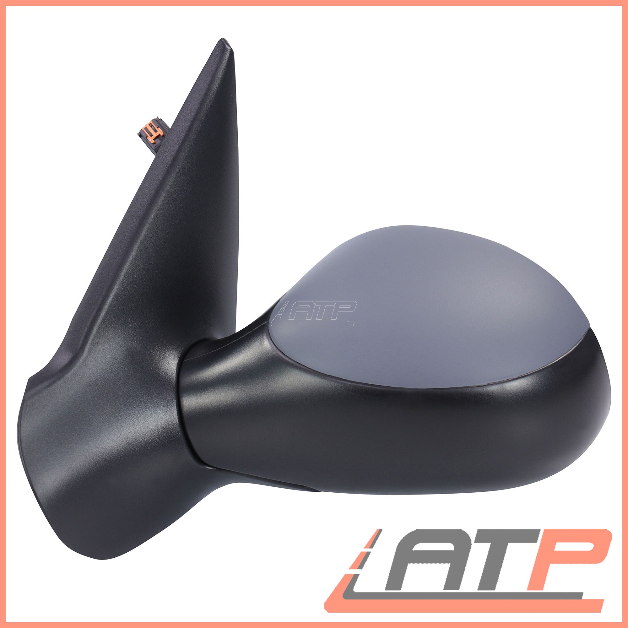 WING MIRROR LEFT ASPHERICAL PRIMED HEATED ELECTRIC PEUGEOT 206 CC 00