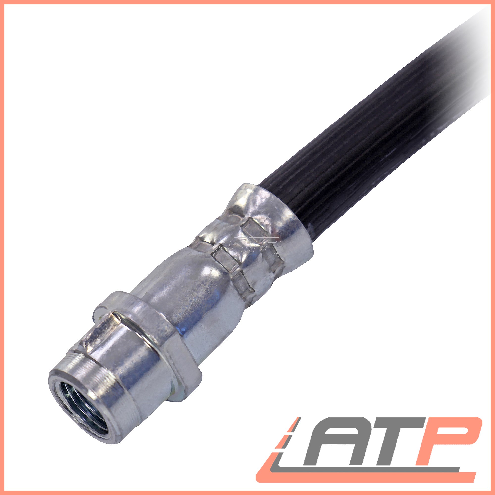 2x BRAKE LINE PIPE FRONT VW TOUAREG 7L 2.5-6.0 2002-11