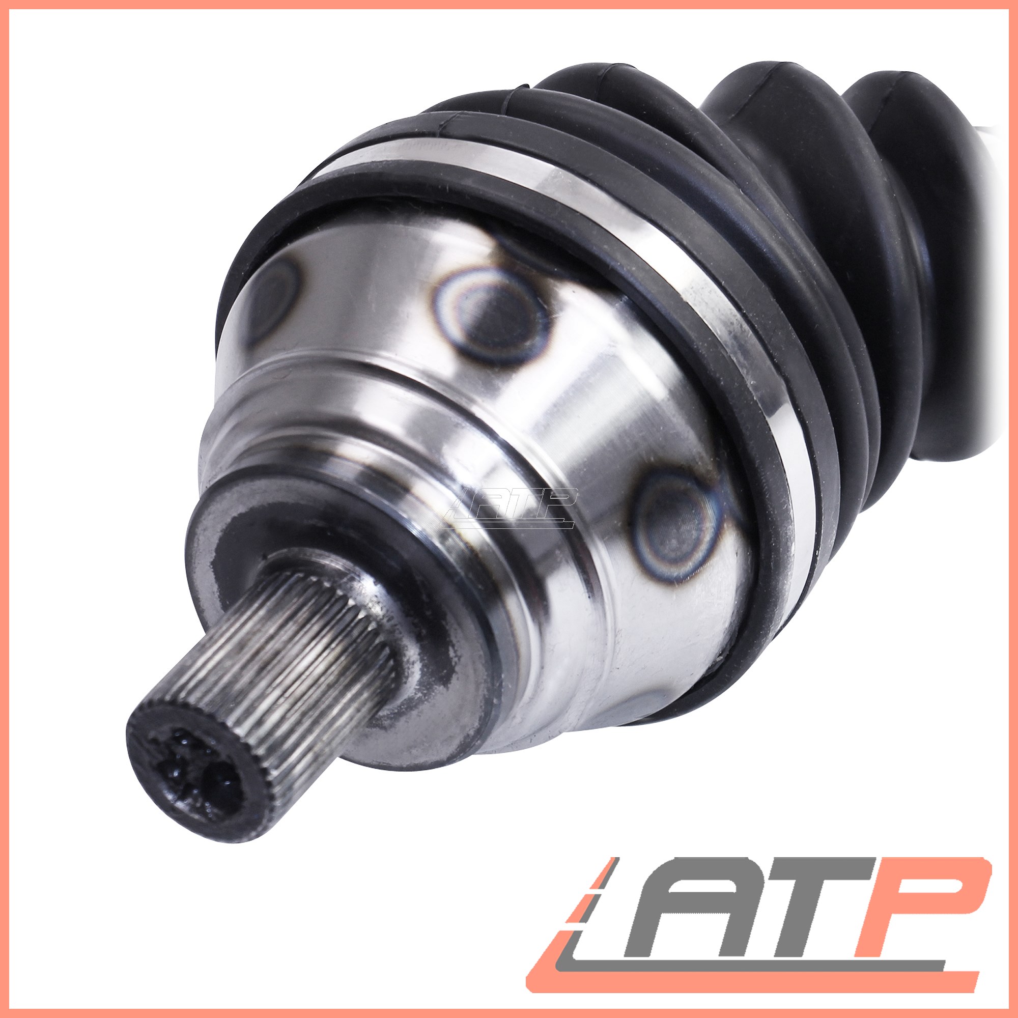 2X DRIVE SHAFT FRONT LEFT+RIGHT AUDI A3 8P 1.9 2.0 03-13