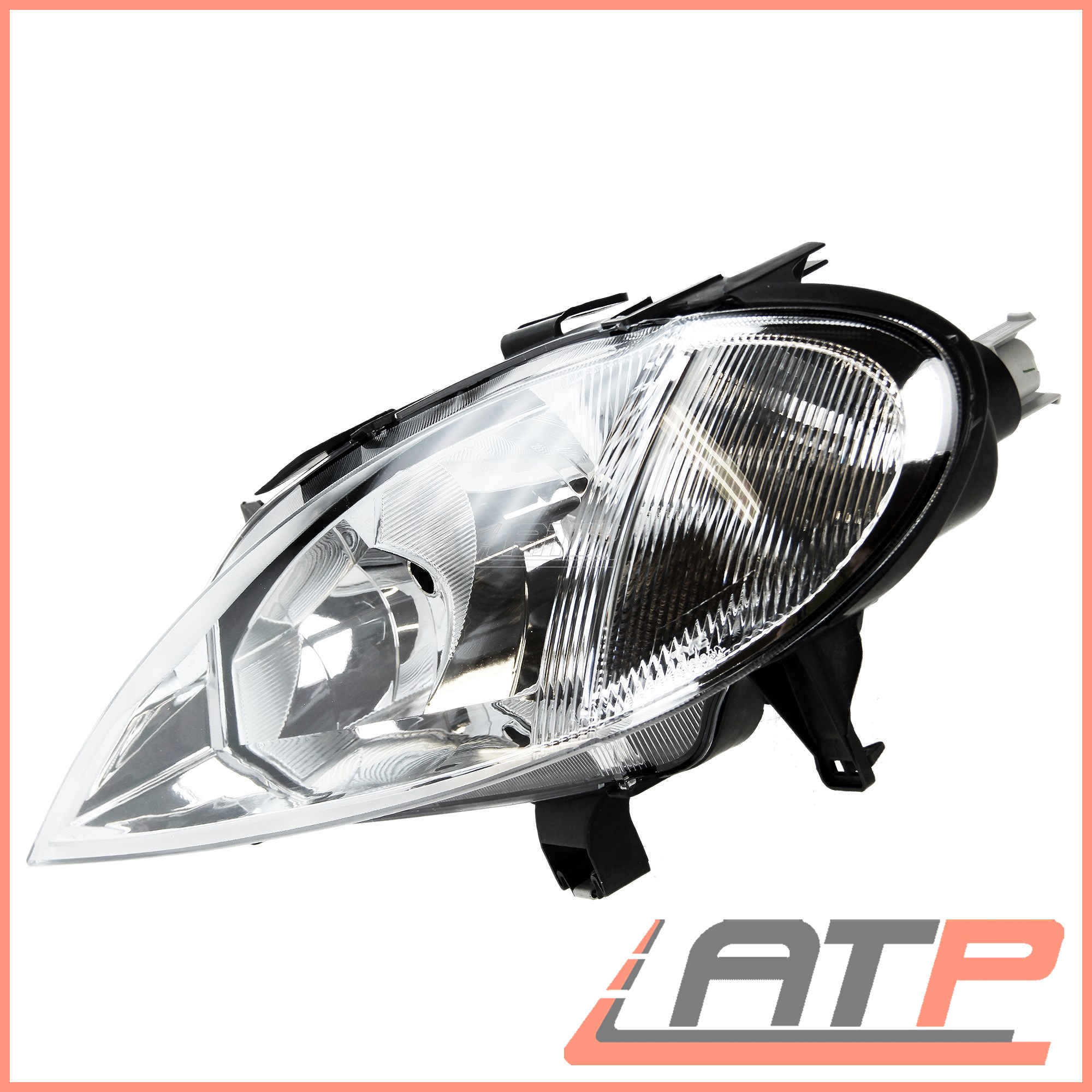 2X HEADLAMP HEADLIGHT H7//H1 LEFT+RIGHT RENAULT MEGANE MK 1 99-03