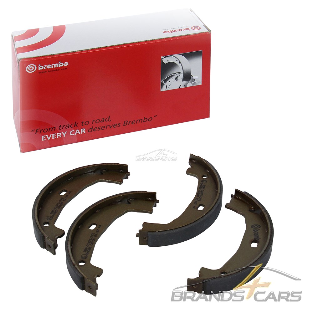 BREMBO BREMSBACKEN SATZ FESTSTELLBREMSE HINTEN FÜR BMW 1 ER E81 E82 E87