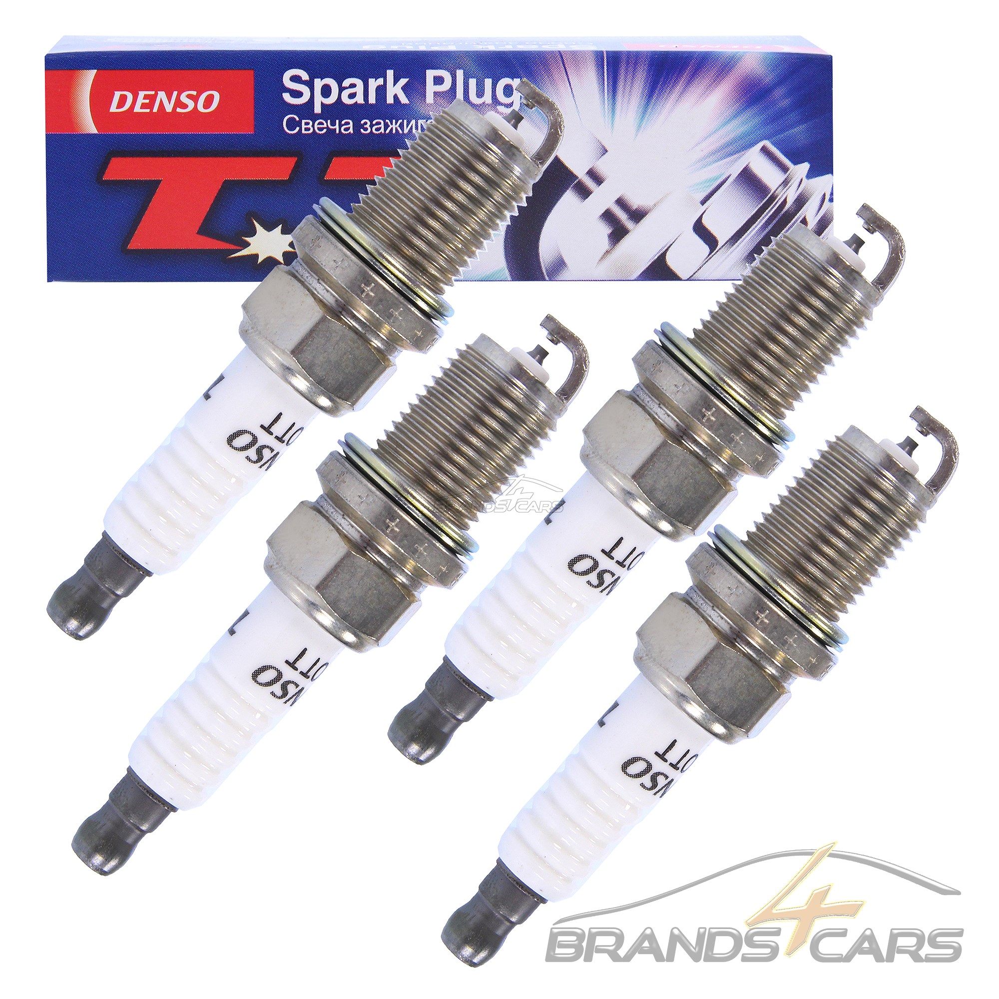 4x Original Denso Bougie d/'allumage twin tip AUDI a8 4d 3.7 4.2 s8 4e 3.7 4.2 98-06 tt