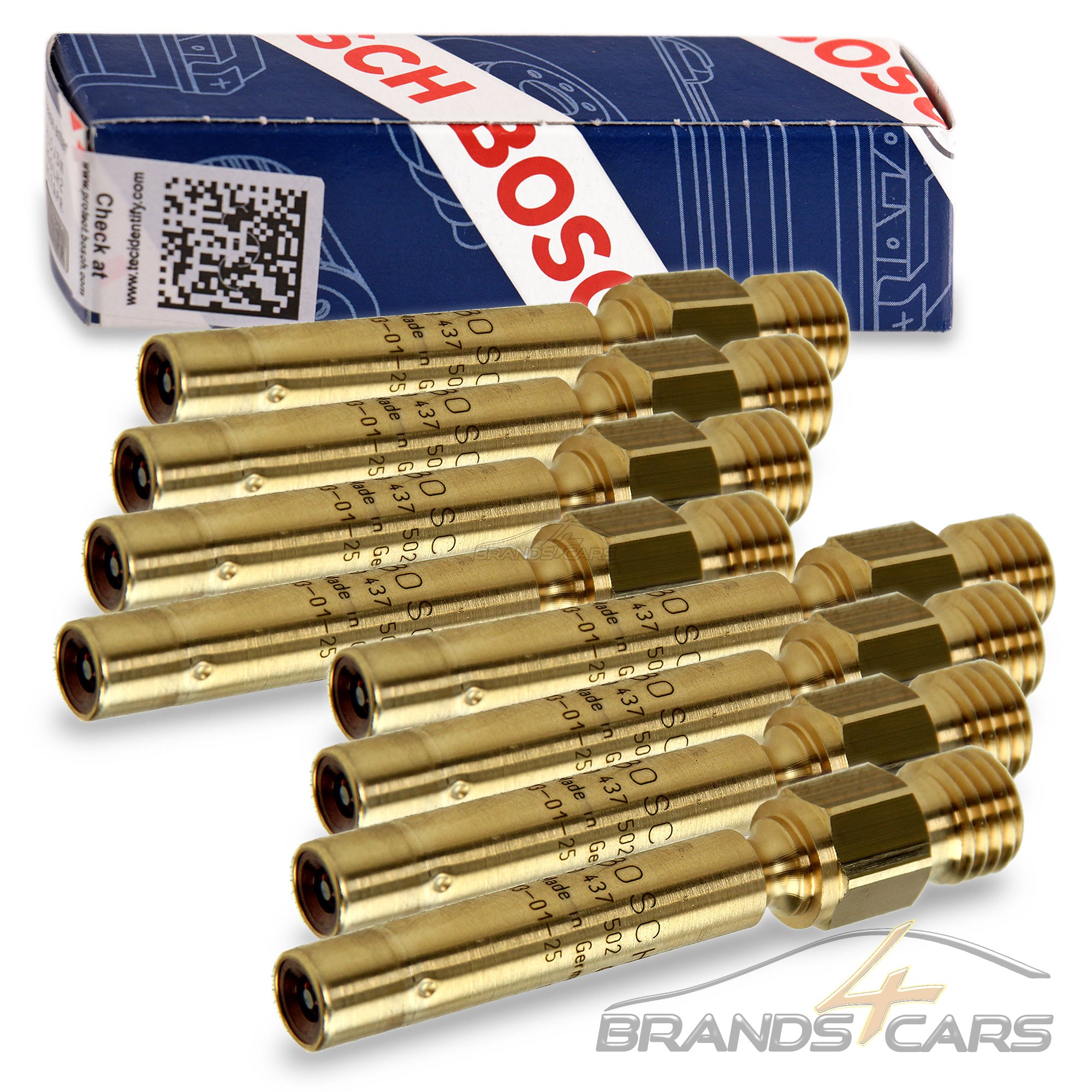 8x INJEKTOR BOSCH SATZ MERCEDES BENZ S-KLASSE W116 W126 C126 SL R107 C107