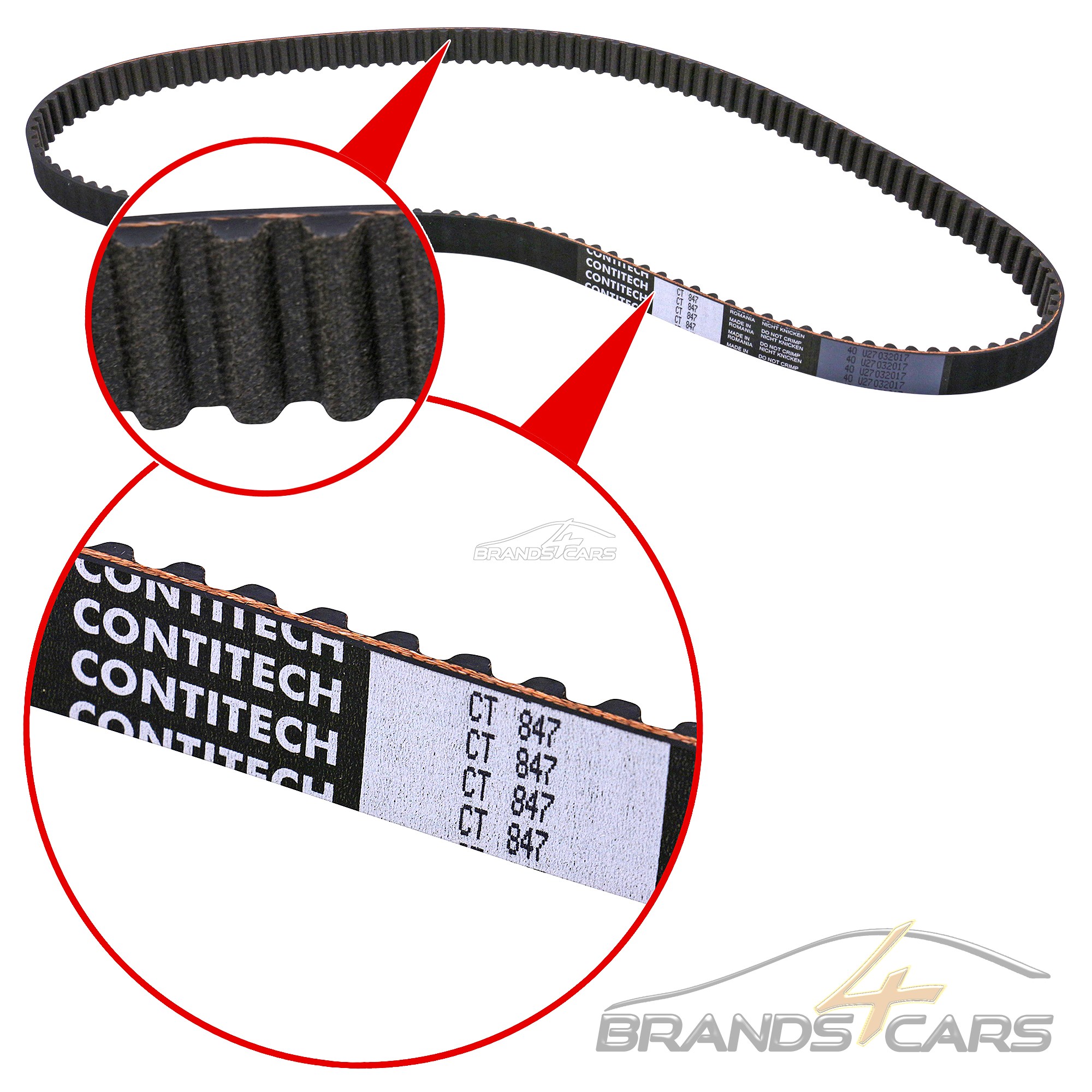 bomba agua seat cordoba 6k Ibiza 2 Original CONTITECH correa dentada frase