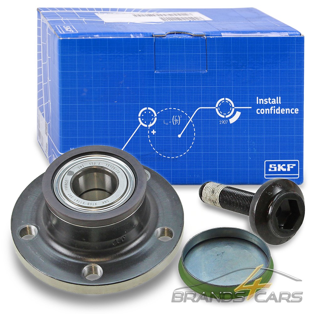 SKF RADNABE RADLAGERSATZ RADLAGER SATZ HINTEN FÜR VW CADDY 3 4 ALLTRACK