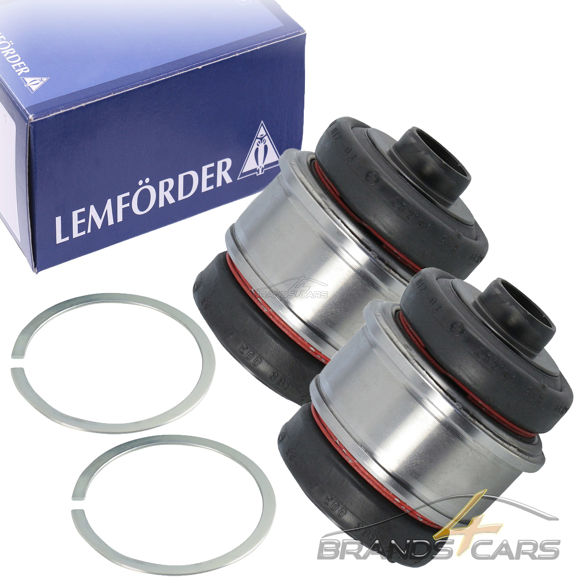 2x LEMFÖRDER KUGELGELENK QUERLENKER-BUCHSE HINTEN ALPINA B10 B12 E38
