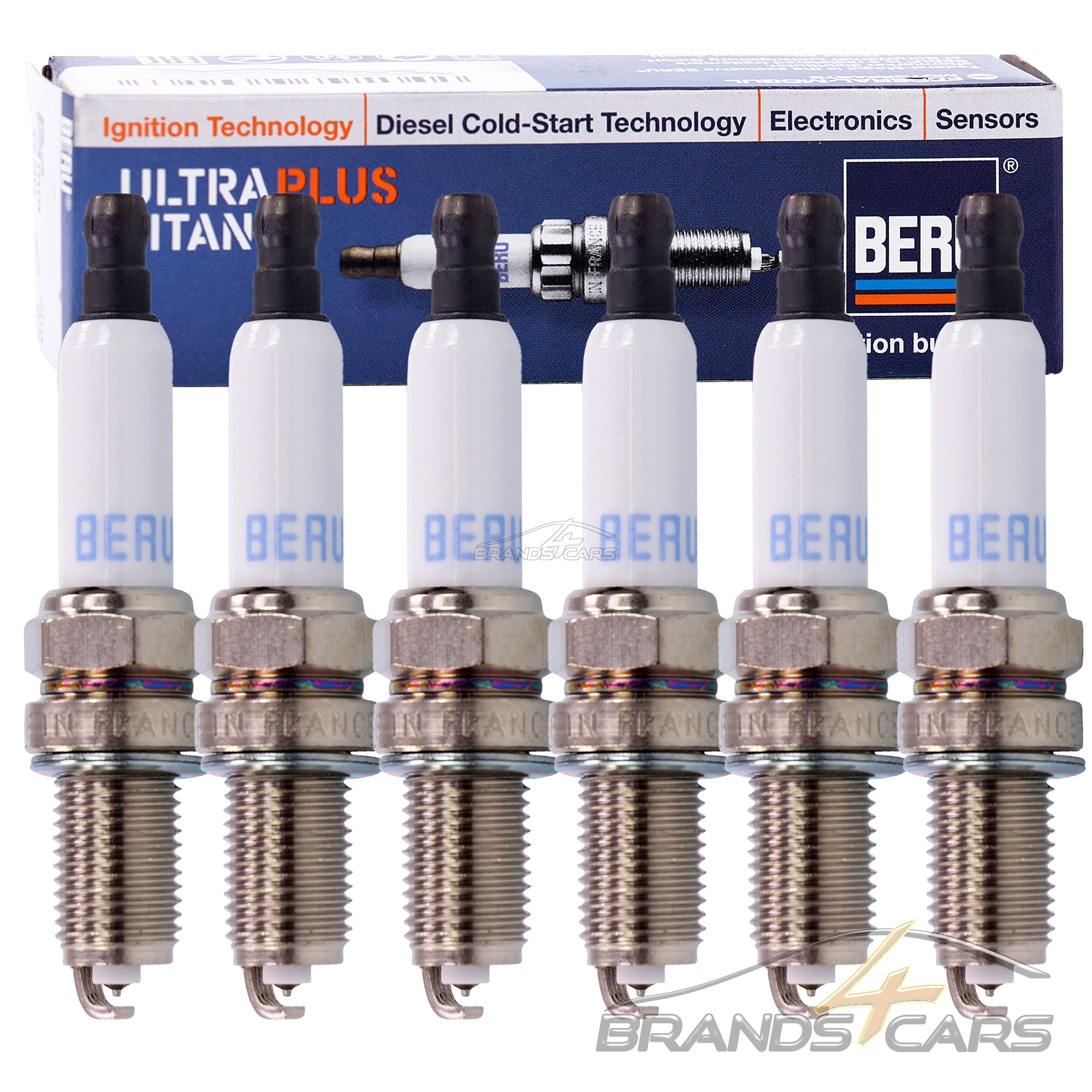 6x ORIGINAL BERU ZÜNDKERZE ULTRA TITAN UPT10P BMW 3-ER E36 E46 M3 Z3 E36 M