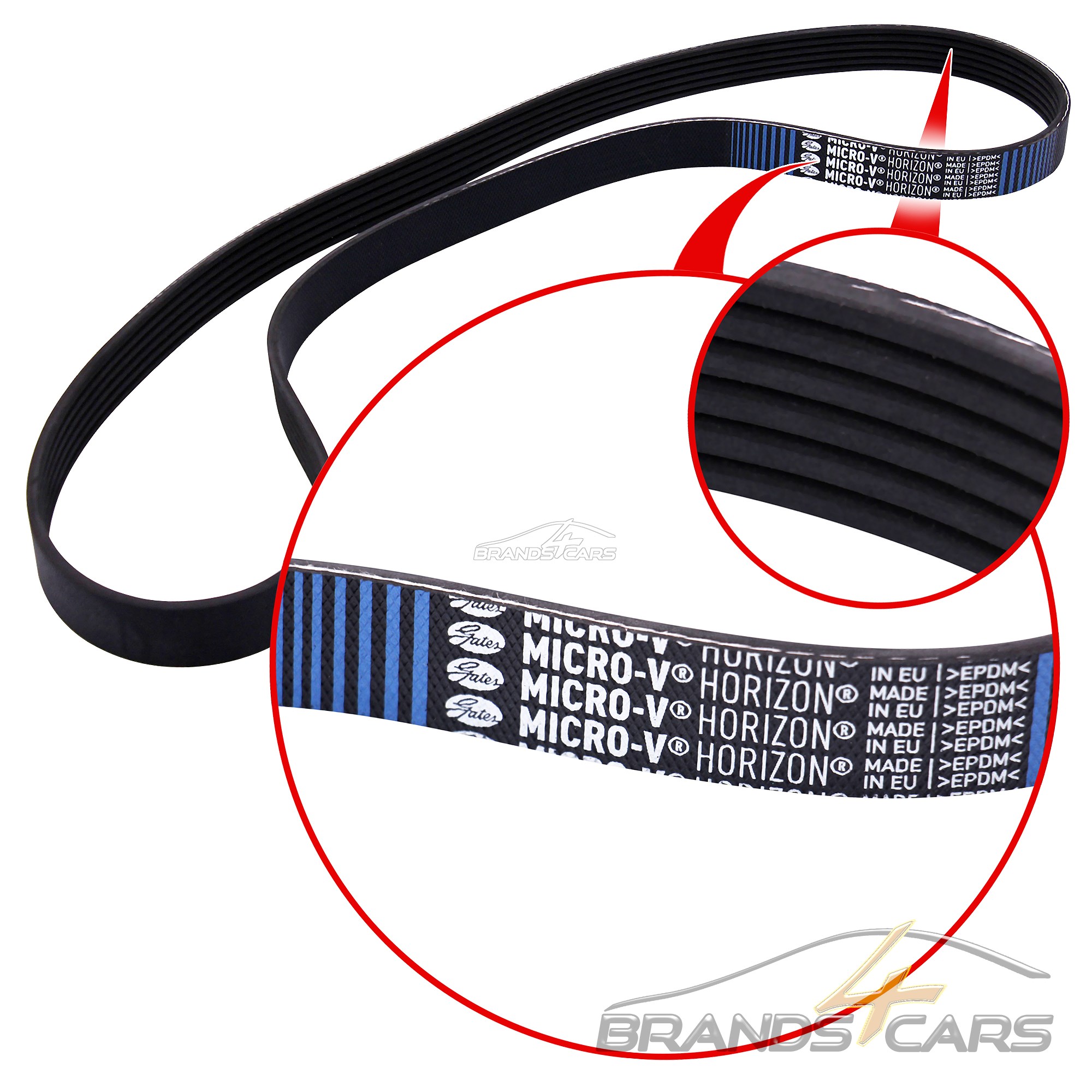 GATES KEIL-RIPPEN-RIEMEN-SATZ SET KIT SKODA OCTAVIA 1U 1.6 1.8+T RS 2.0 96-10