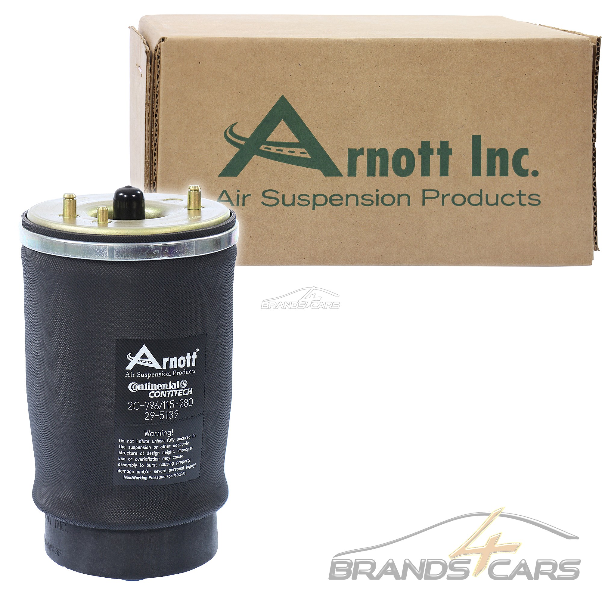 ARNOTT LUFTFEDERUNG LUFTFEDER FEDERBALG HINTEN LINKS BMW X5 E53