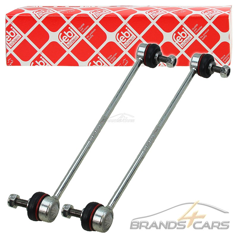 2x FEBI BILSTEIN KOPPELSTANGE PENDELSTÜTZE VORNE FIAT PUNTO EVO BJ 08-12