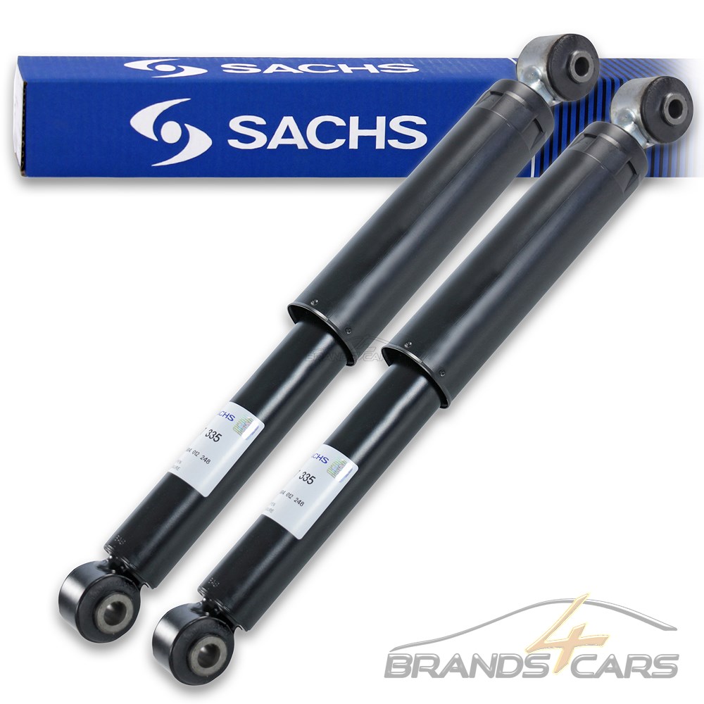 SACHS 2x STOSSDÄMPFER STOßDÄMPFER GAS HINTEN FÜR OPEL SIGNUM VECTRA C