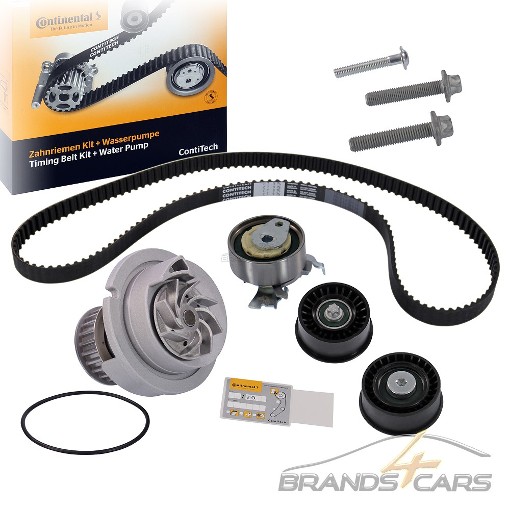 CONTITECH ZAHNRIEMEN SATZ SET KIT WASSERPUMPE FÜR OPEL CORSA C MERIVA