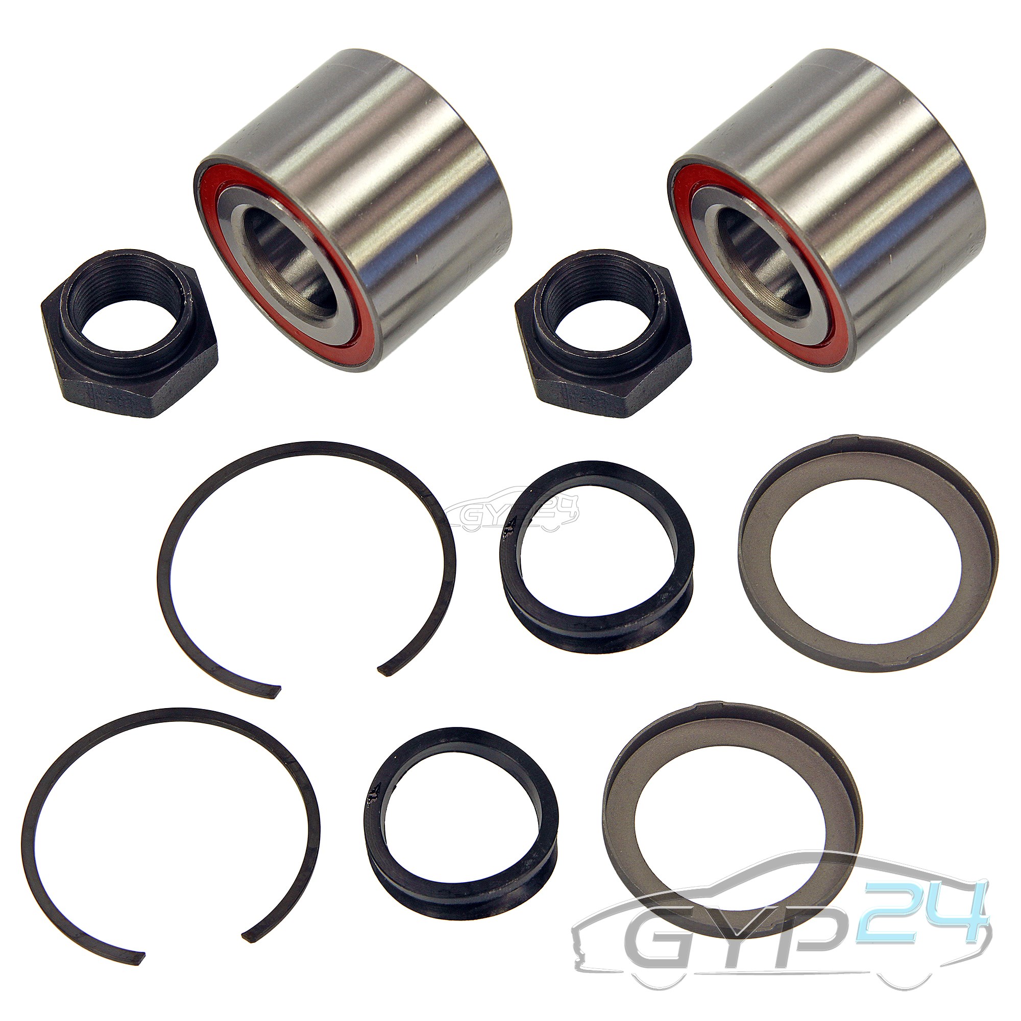 2x RADLAGERSATZ RADLAGER SATZ HINTEN PEUGEOT