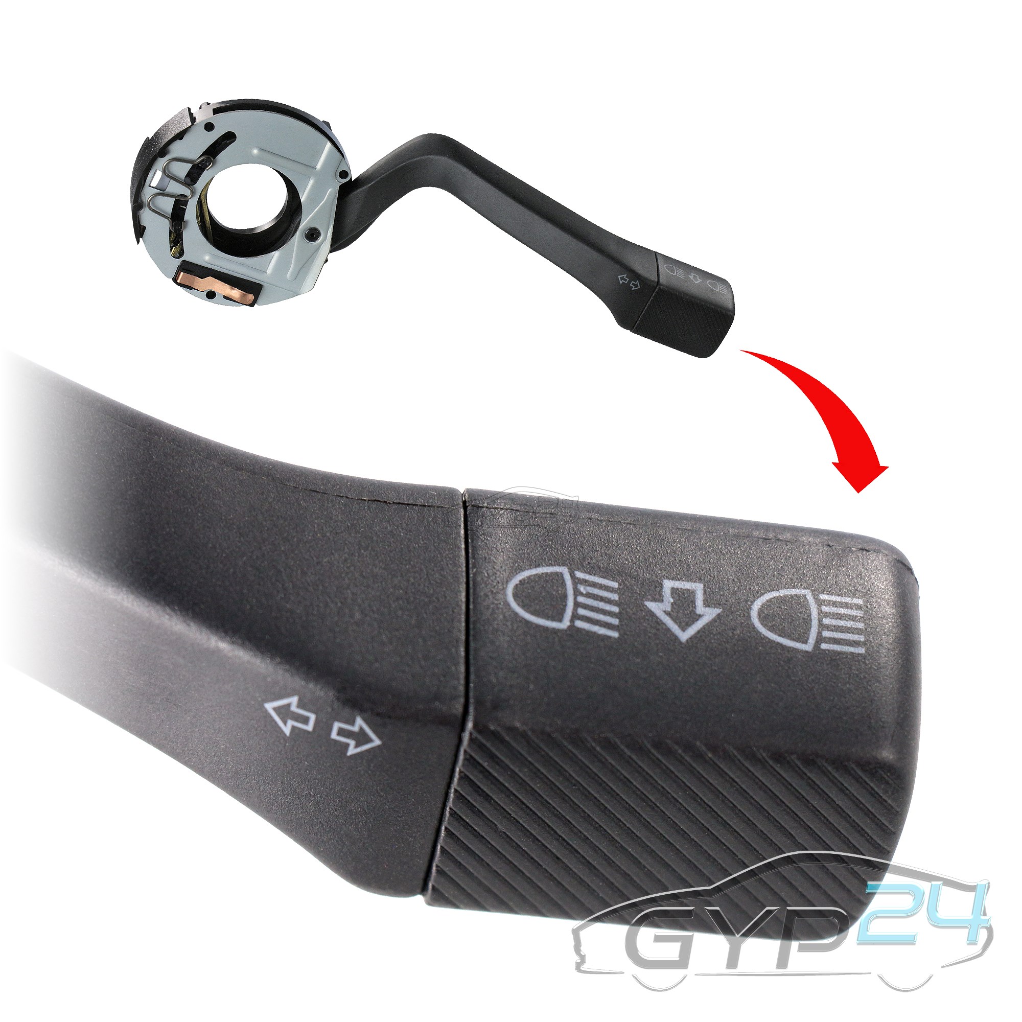 LENKSTOCKSCHALTER BLINKER BLINKERSCHALTER OHNE TEMPOMAT VW