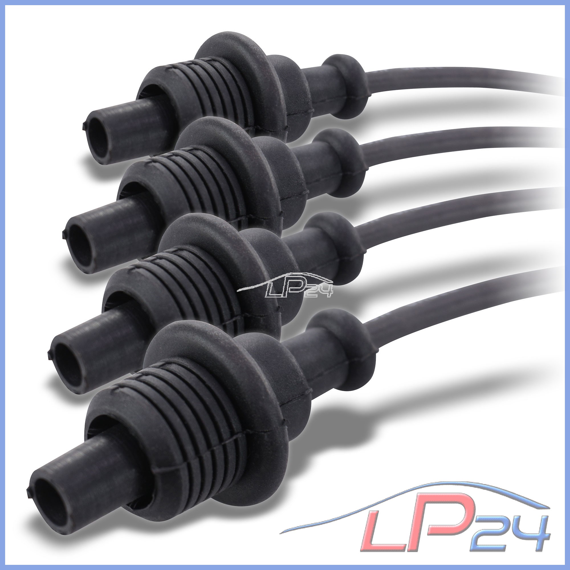 JEU FIL DE BOUGIE CABLE D/'ALLUMAGE PEUGEOT 405 2 1992-95 406 1995-2004 1.6 1.8
