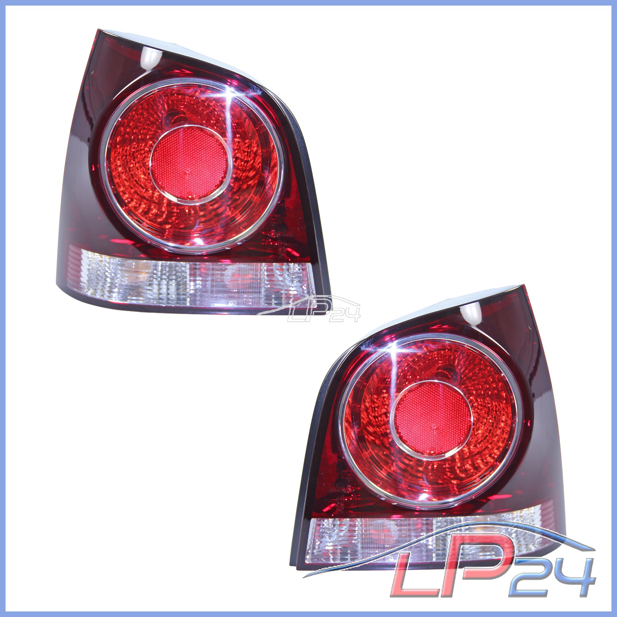 DROIT VW POLO 9N 2005-2009 2X FEU ARRIÈRE ROUGE GAUCHE