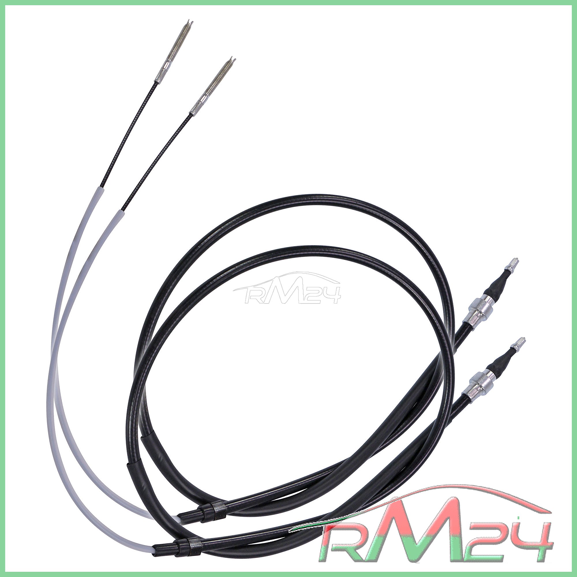 2x LACCIO FUNE CAVO FRENO A MANO POSTERIORE POST VW CORRADO 2.0 2.9 1616 MM