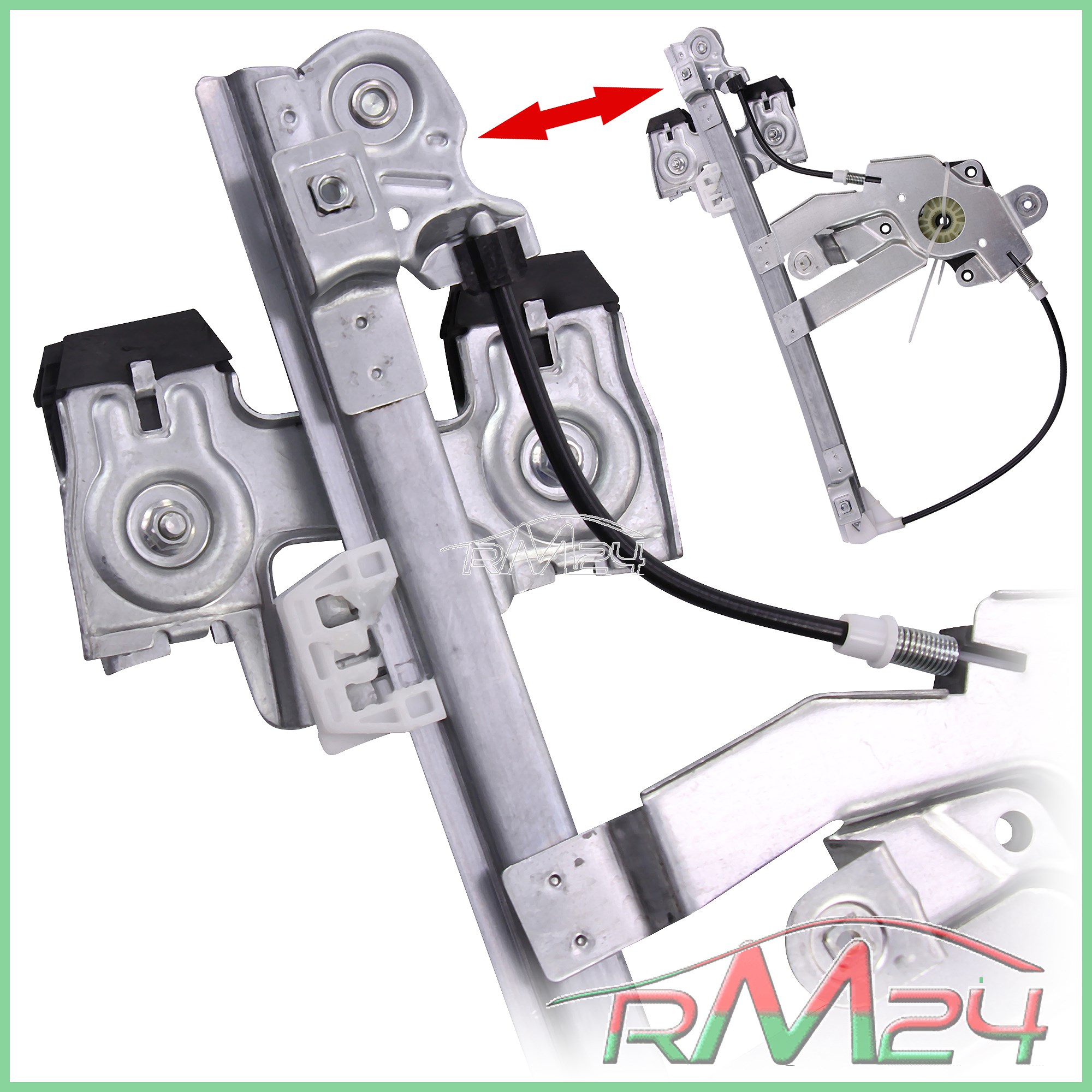 türig 96-10 ALZACRISTALLI ELETTRICO POSTERIORE DESTRO PER SKODA OCTAVIA I 1u 4//5