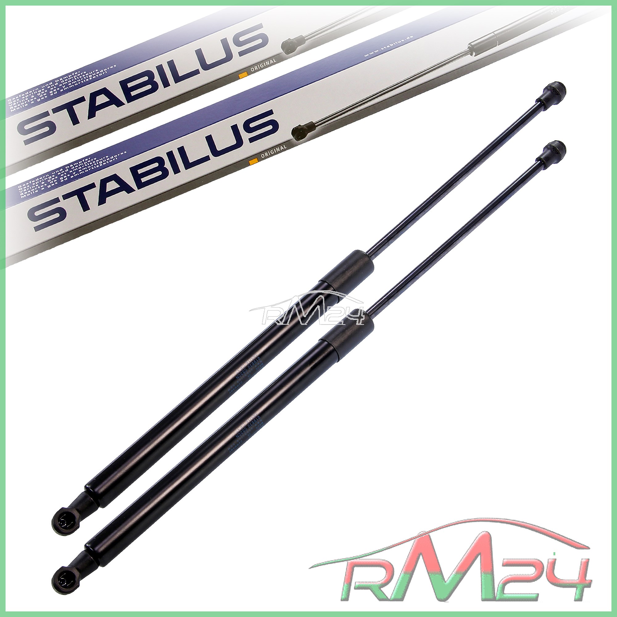 2XSTABILUS AMMORTIZZATORE MOLLA GAS PORTELLONE POST AUDI A4 B7 8E AVANT 04-08