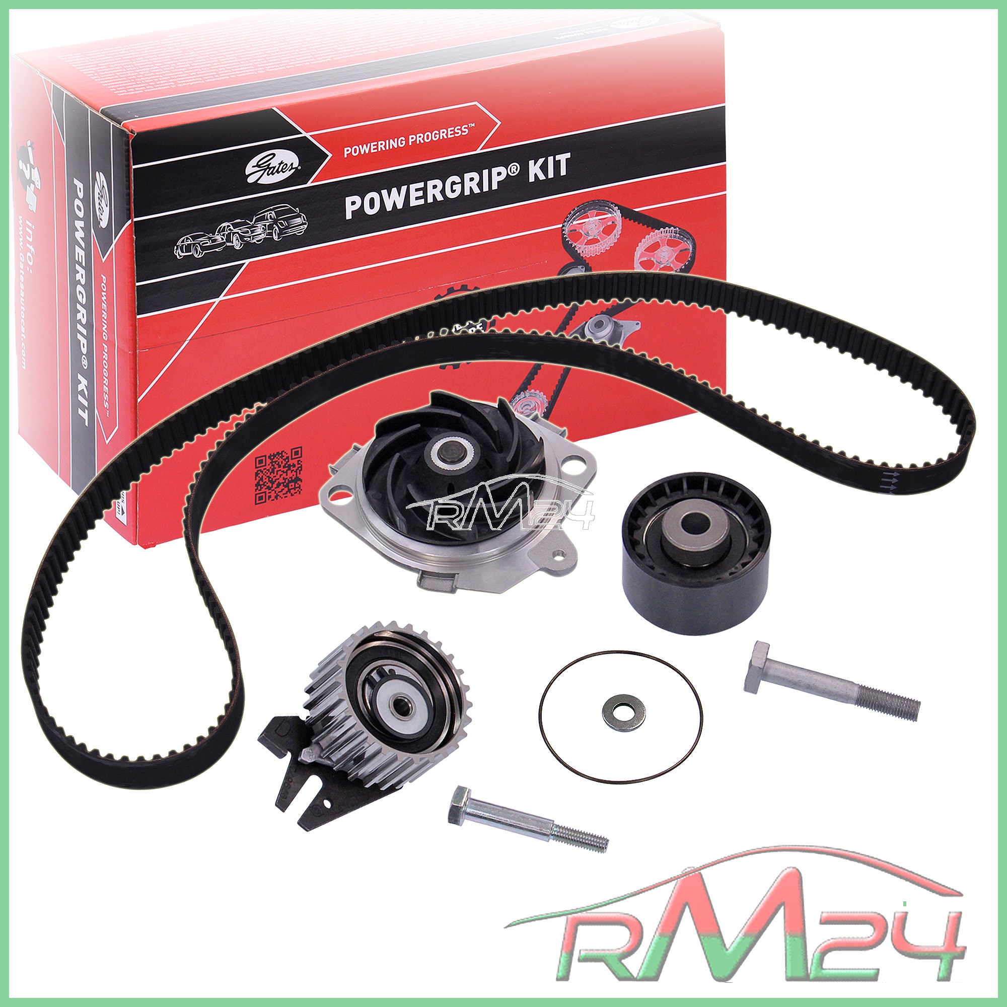 POMPA ACQUA FIAT DOBLO 1.9 JTD M-JET 01 1X GATES KIT DISTRIBUZIONE