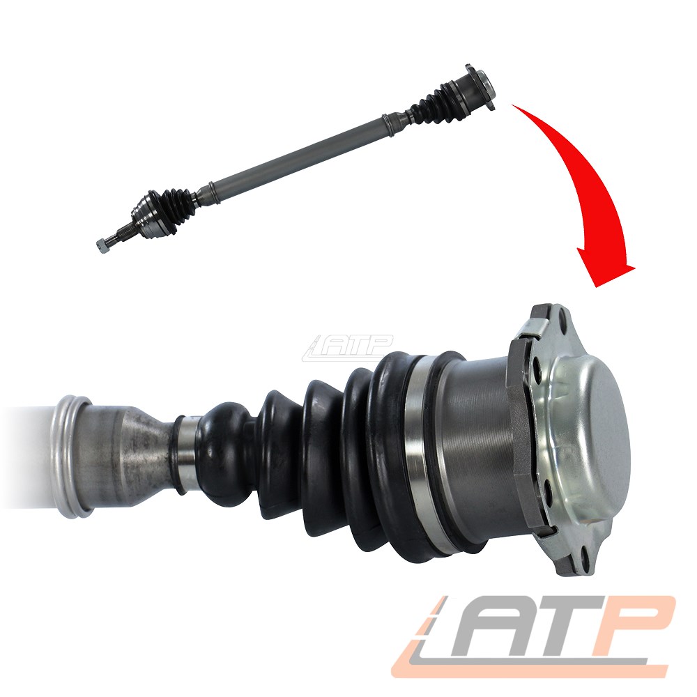 ANTRIEBSWELLE GELENKWELLE VORNE RECHTS AUDI A3 8L 1.6 BJ 96-03