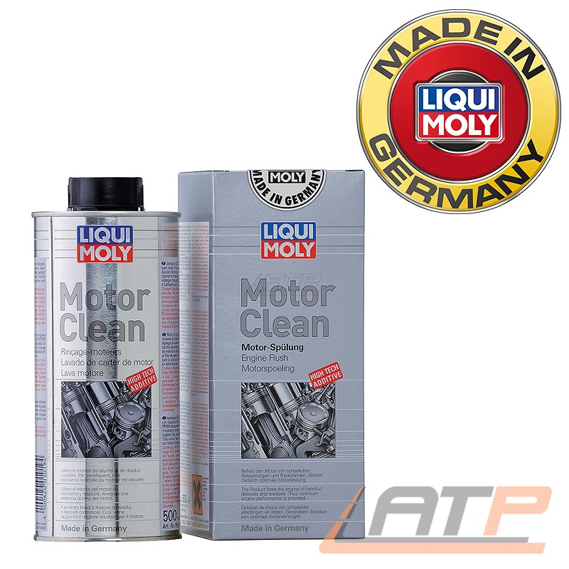 500ml LIQUI MOLY MOTOR CLEAN REINIGER SPÜLUNG ÖLADDITIV | eBay