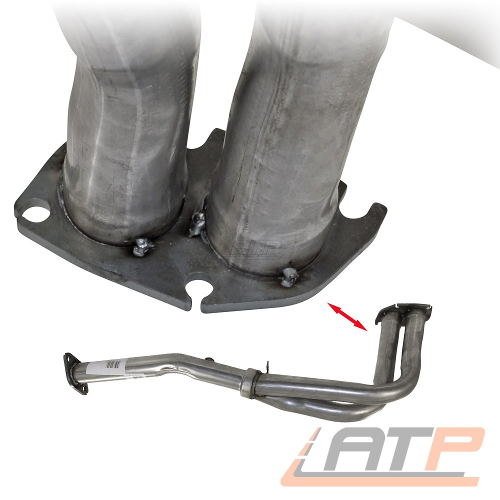 HOSENROHR ABGASROHR ROHR VORNE OPEL VECTRA B 1,8 16V