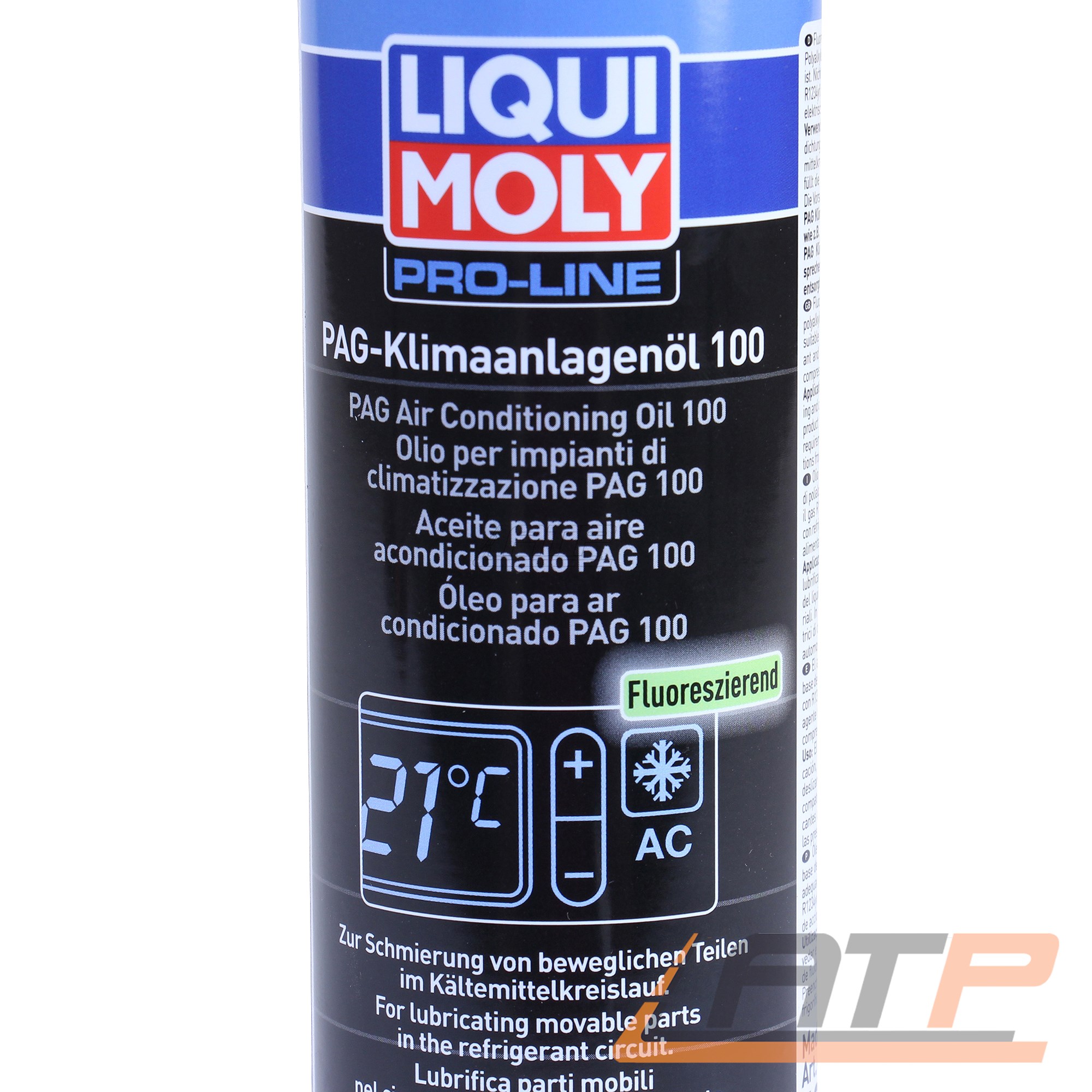 250ml LIQUI MOLY PAG KLIMAANLAGENÖL 100 R134a KLIMAANLAGEN KLIMA ÖL ...