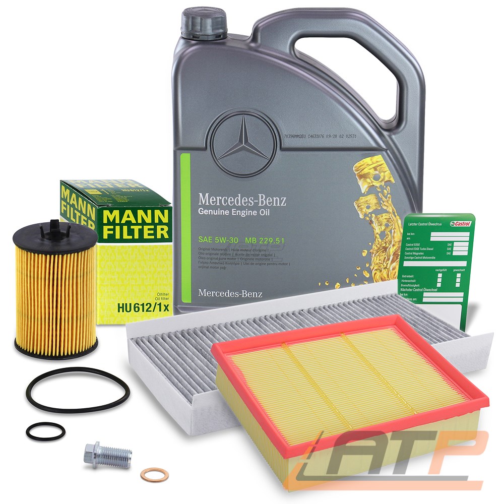 Inspektionspaket Filtersatz C Für Mercedes A B-Klasse W169