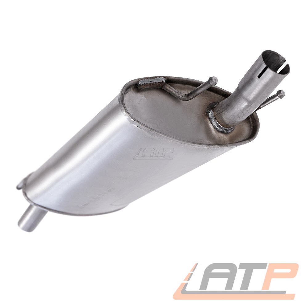 1x ENDSCHALLDÄMPFER AUSPUFF SCHALLDÄMPFER FÜR FORD FIESTA 4 JA JB 1.25 1.3 95-02